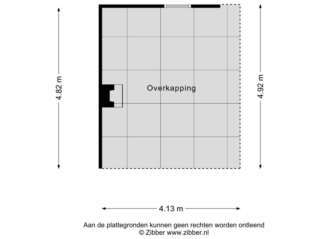 Bekijk plattegrond van Overkapping van Zandvoort 25