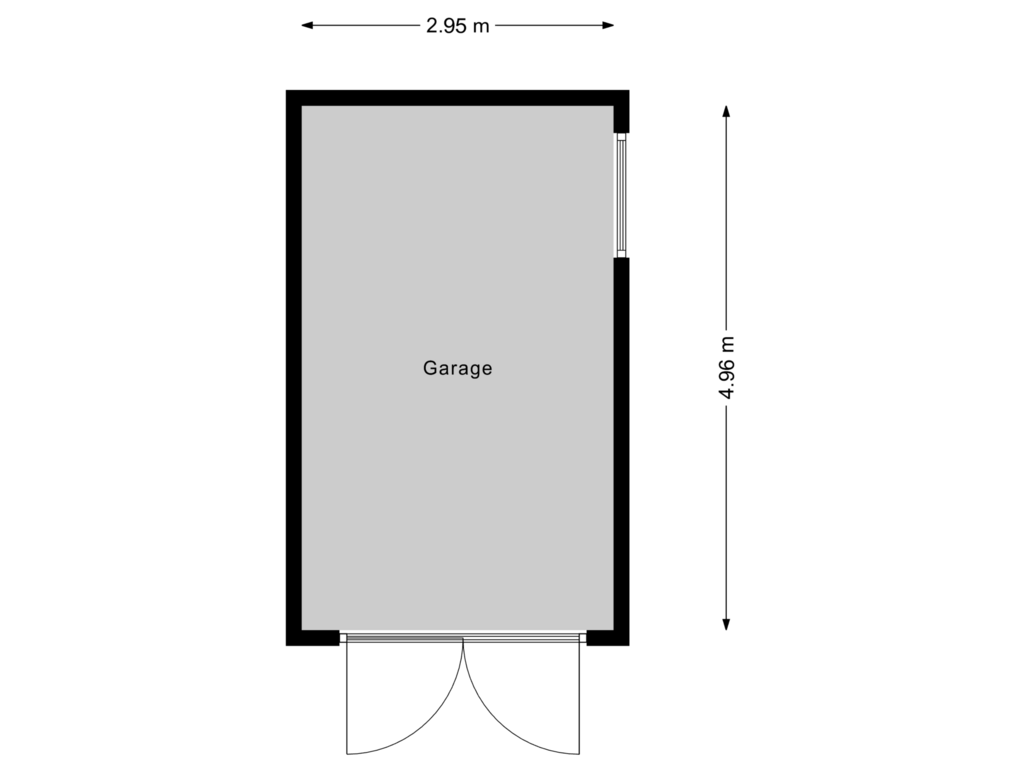 Bekijk plattegrond van Garage van Huizerstraatweg 63