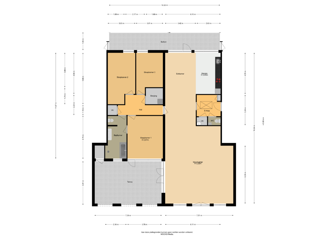 Bekijk plattegrond van Appartement van Stuurboord 6