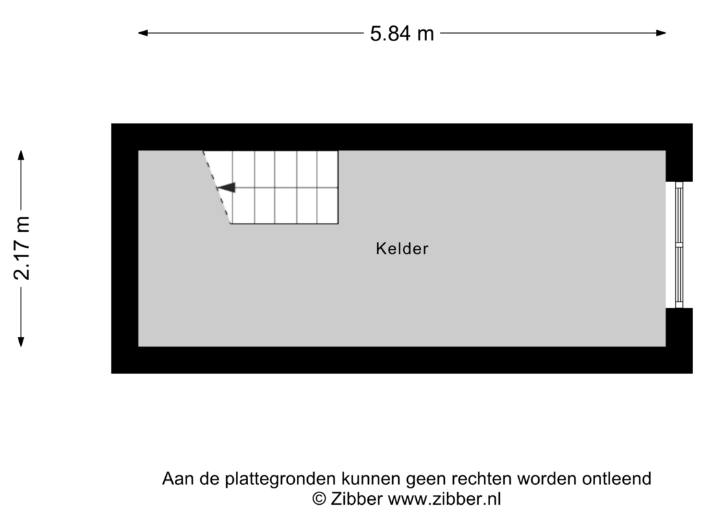 Bekijk plattegrond van Kelder van Tungeler Dorpsstraat 47