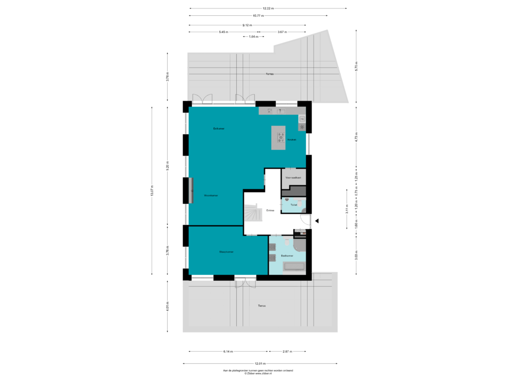 Bekijk plattegrond van Eerste woonlaag van Wilhelminaplein 40