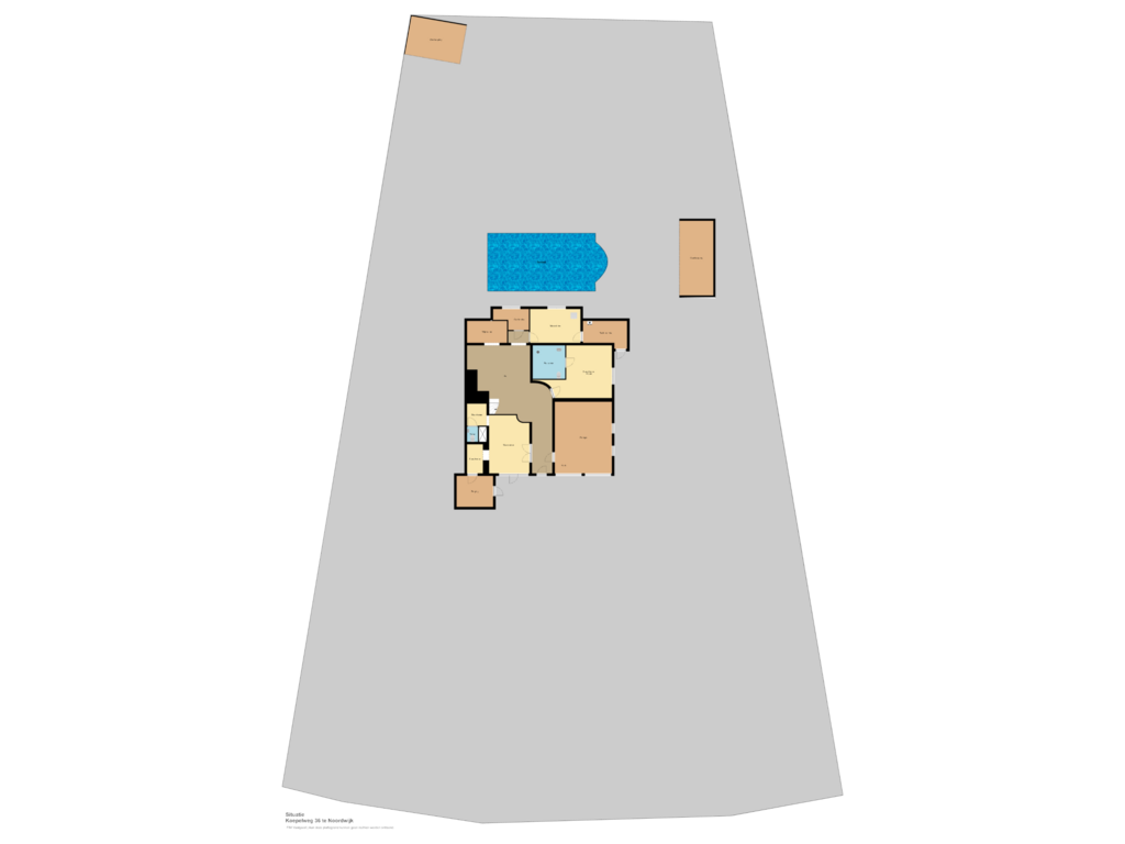 Bekijk plattegrond van Situatie van Koepelweg 36