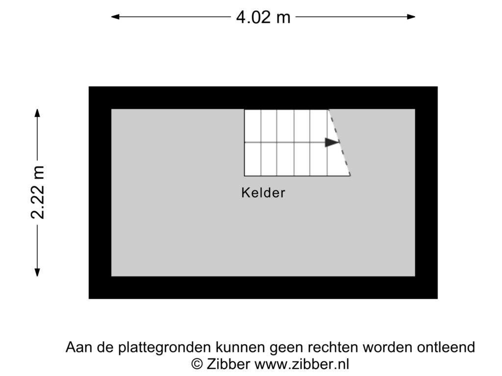 Bekijk plattegrond van Kelder van Sluitappel 25