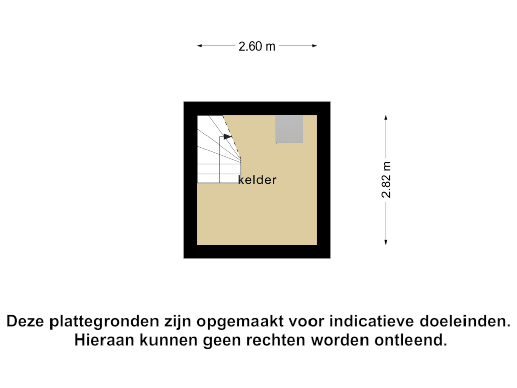 Bekijk plattegrond van Kelder van Hondevoort 6