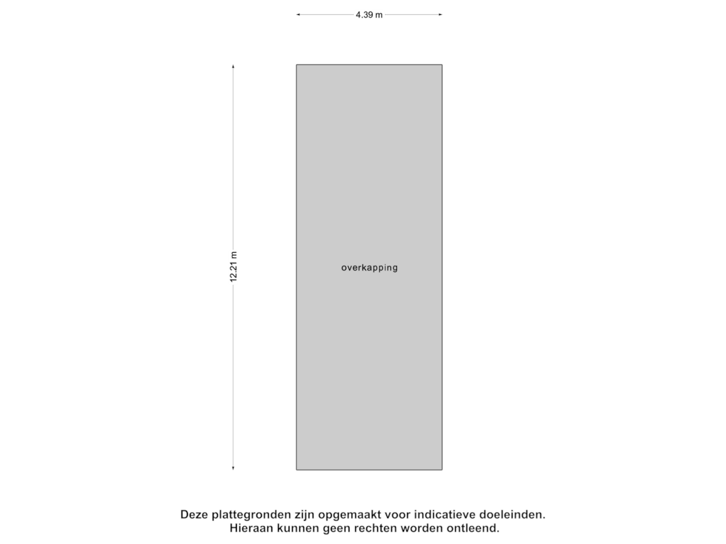 Bekijk plattegrond van Overkapping van Hondevoort 6