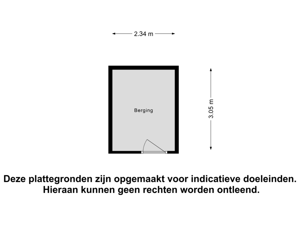 Bekijk plattegrond van Berging van Utrechtlaan 89