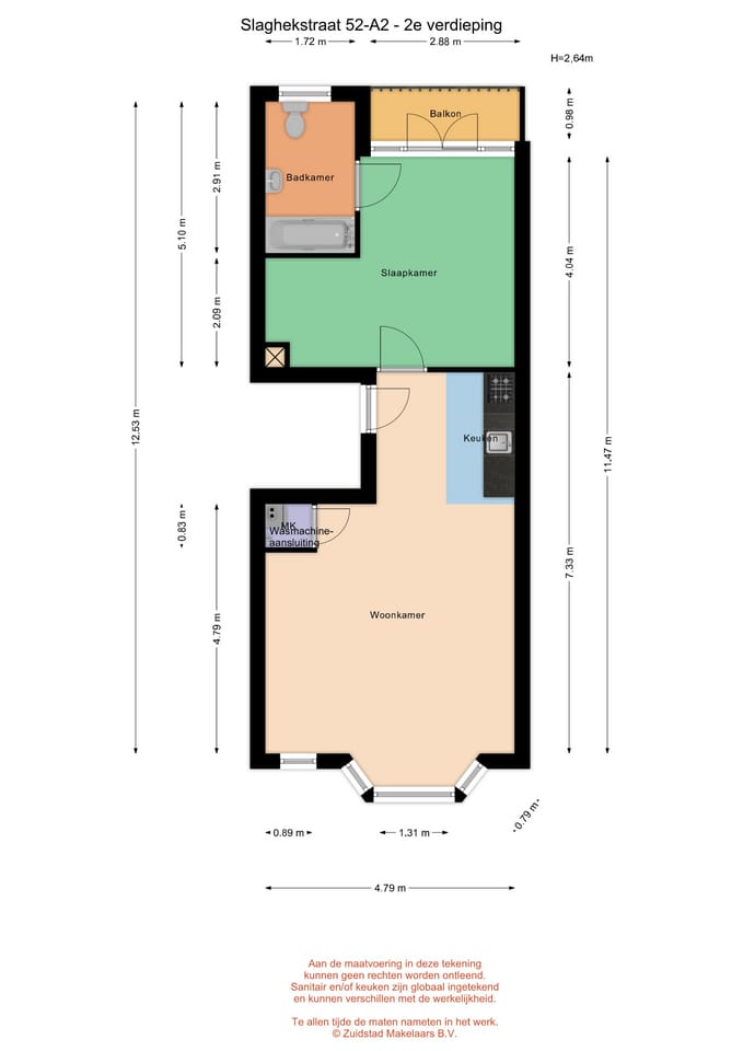 Foto 23 van Slaghekstraat 52-A02