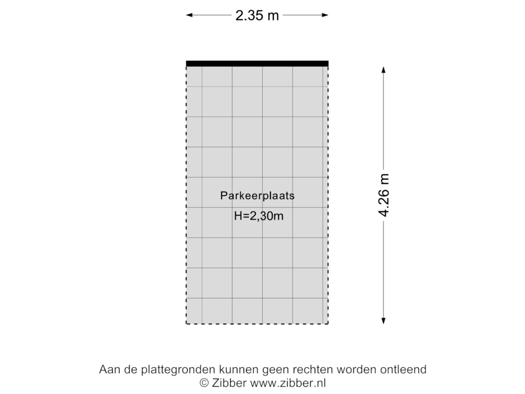 Bekijk plattegrond van Parkeerplaats van Dr Wibautplein 130