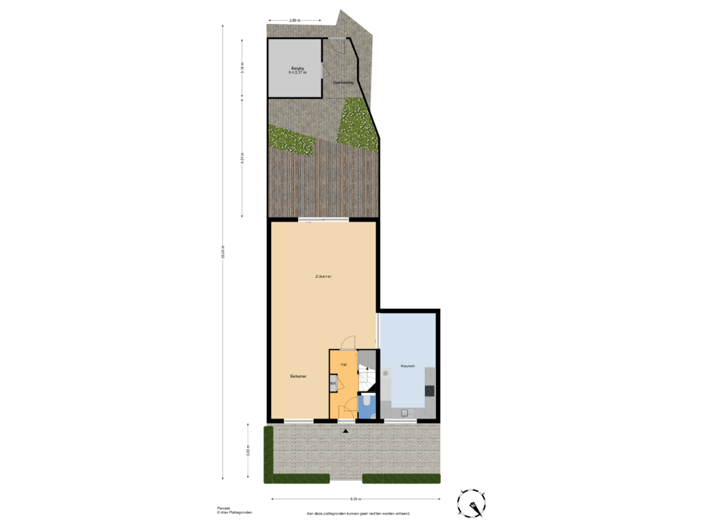 Bekijk plattegrond van Perceel van Ter Lips 34