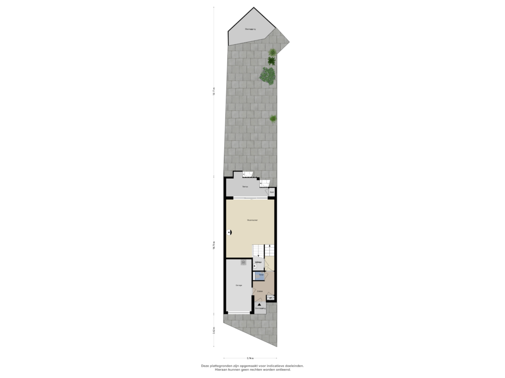 Bekijk plattegrond van Begane Grond - Tuin van Sikkelkruid 4