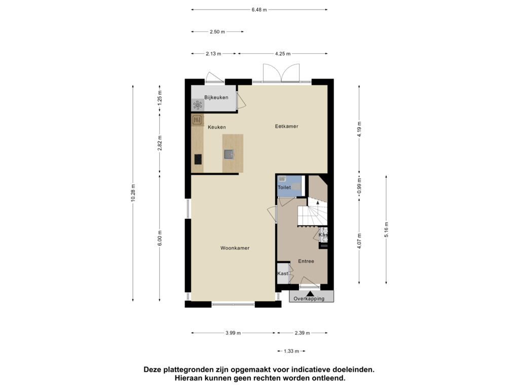 Bekijk plattegrond van Begane Grond van Bonekruidstraat 26