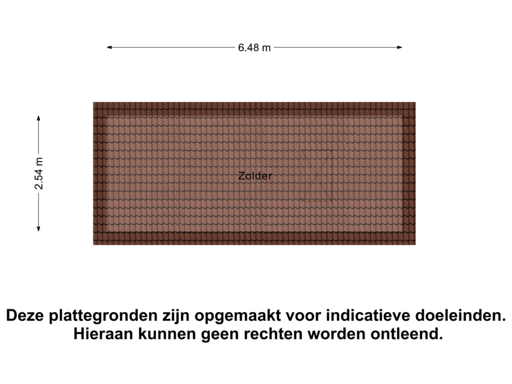 Bekijk plattegrond van Zolder van Bonekruidstraat 26