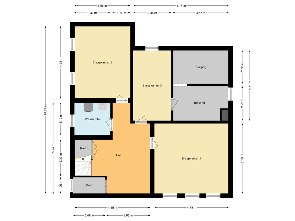 Bekijk plattegrond van Souterrain van Hauptstrasse 83