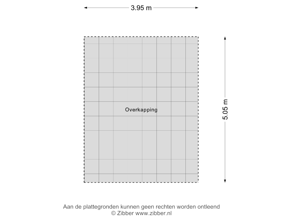 View floorplan of Overkapping of Aan de Vier Gebroeders 14