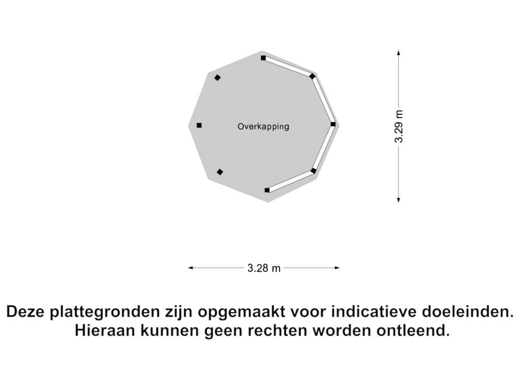 View floorplan of Overkapping of Demertstraat 50