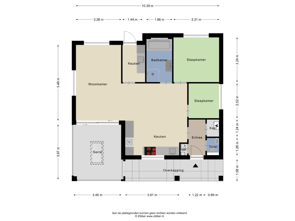 Bekijk plattegrond van Begane Grond van Oirschotsedijk 9058