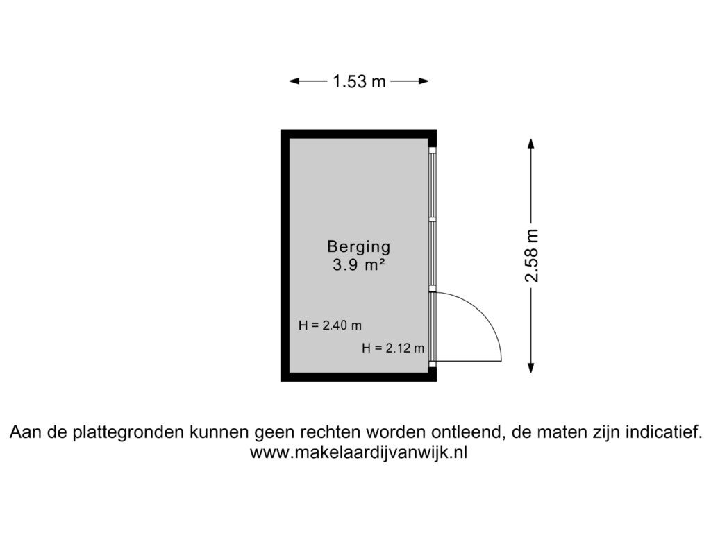 Bekijk plattegrond van Berging van Heilige Geestweg 42