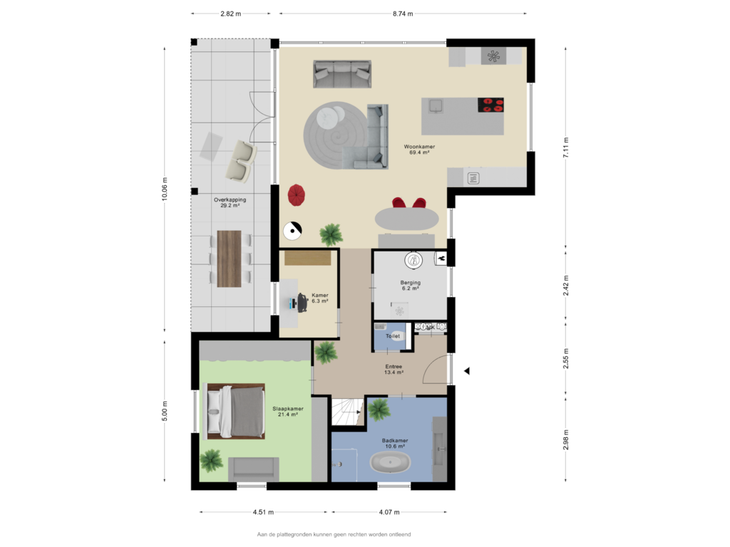 Bekijk plattegrond van Begane Grond van Lindholm 20