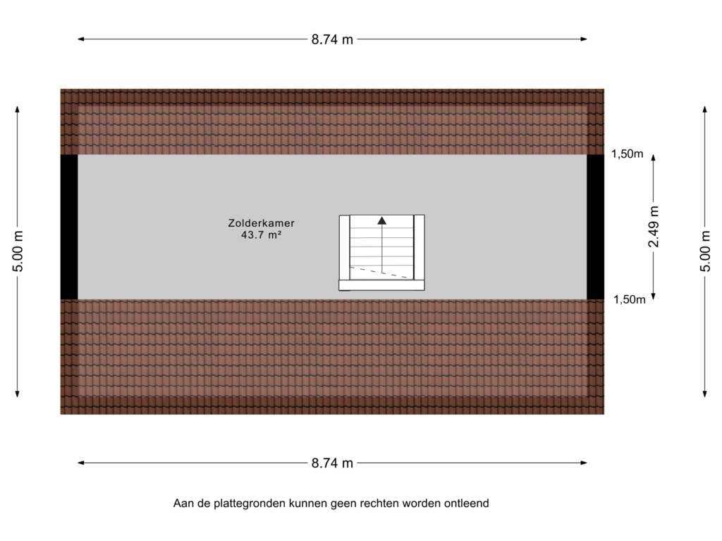 Bekijk plattegrond van Zolder van Lindholm 20