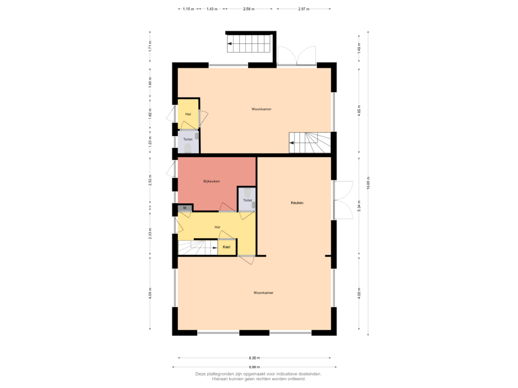 Bekijk plattegrond van Begane grond van Foppedunenweg 5