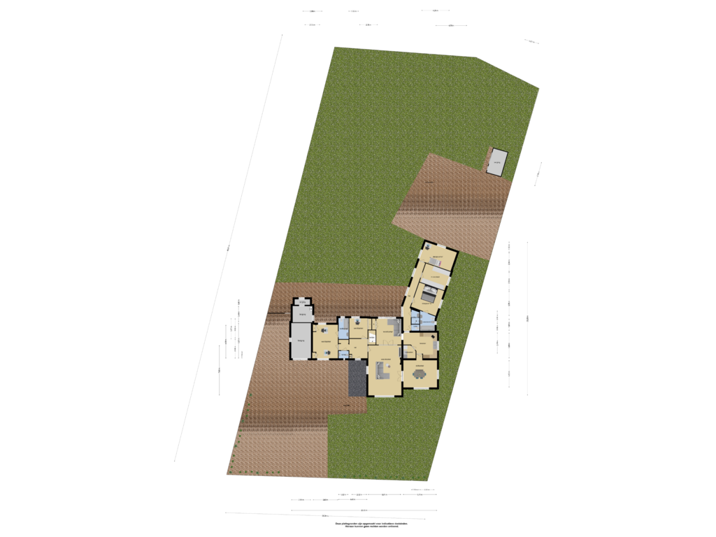 View floorplan of Overzicht woning of Kapelstraat 117