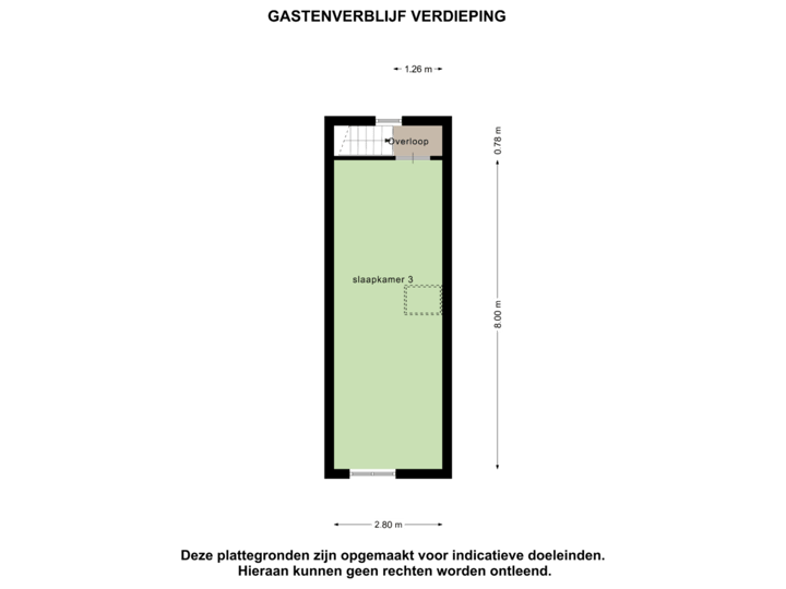 Gastenverblijf Verdieping