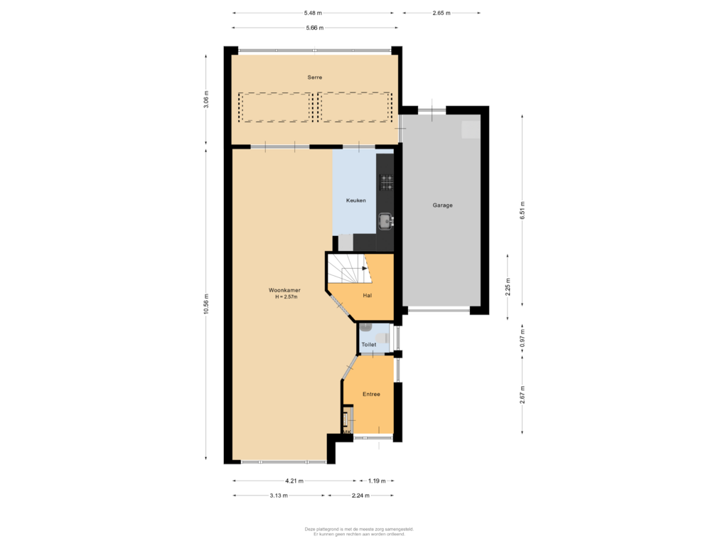 Bekijk plattegrond van Begane grond van Capellevelt 4