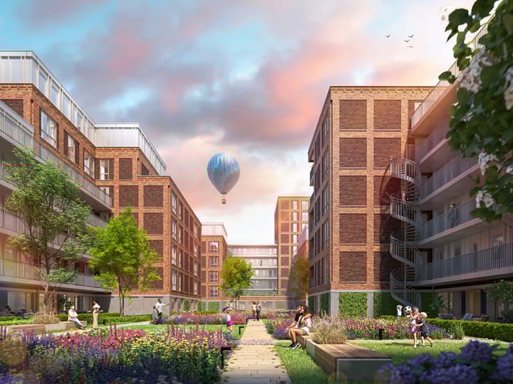 Photo 2 of stadsappartement | blok B (Bouwnr. 002)