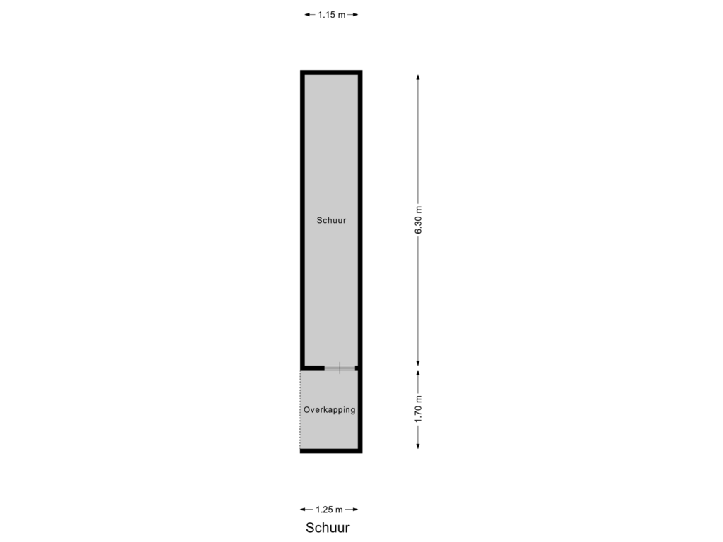 Bekijk plattegrond van Schuur van Jan van Scorelpark 18