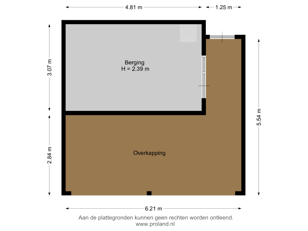 Bekijk plattegrond van Berging van Gareel 35