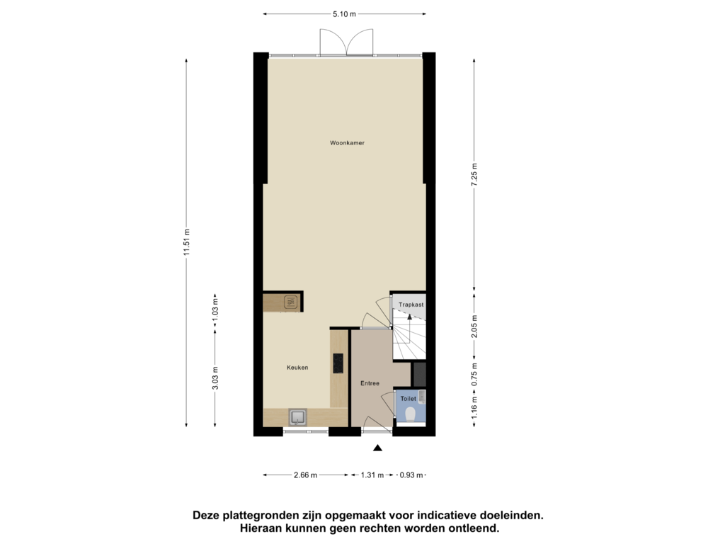 View floorplan of Begane grond of Wostok 8