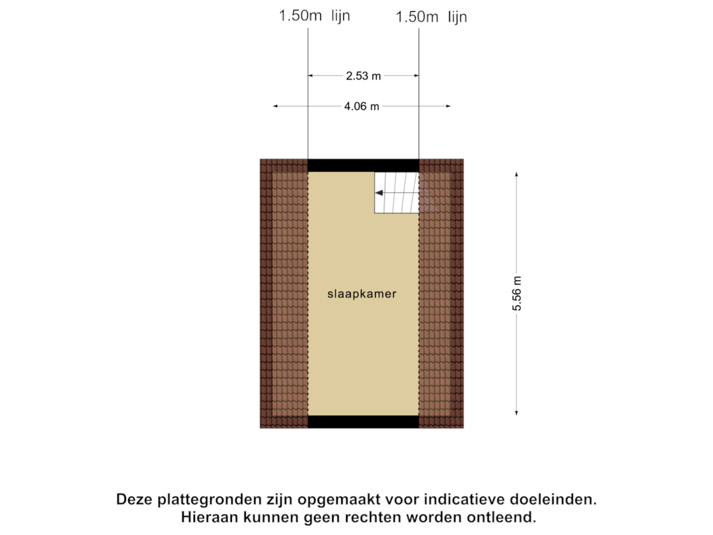 Bekijk plattegrond van 1e verdieping 2 van Amersfoortsestraat 17