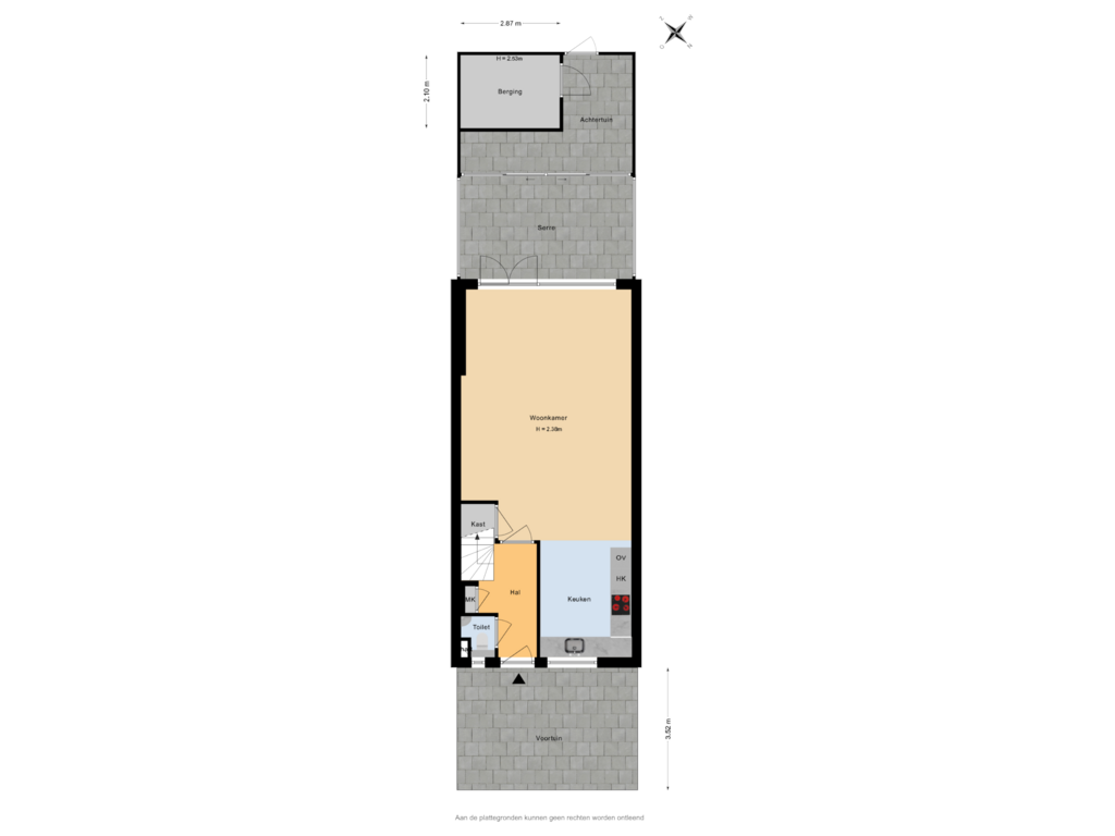 Bekijk plattegrond van Situatie van Vivaldi 13