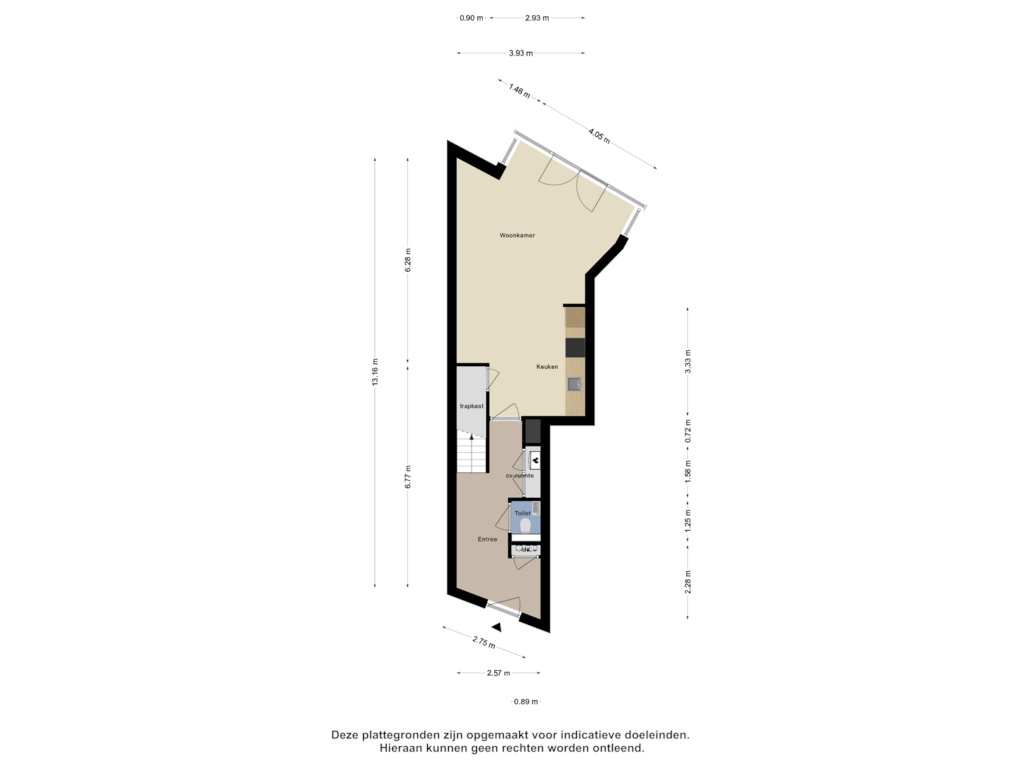 View floorplan of Eerste Verdieping of Uitstraat 13