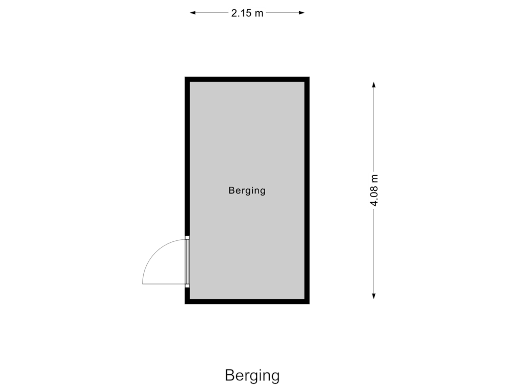 Bekijk plattegrond van Berging van IJsvogel 9