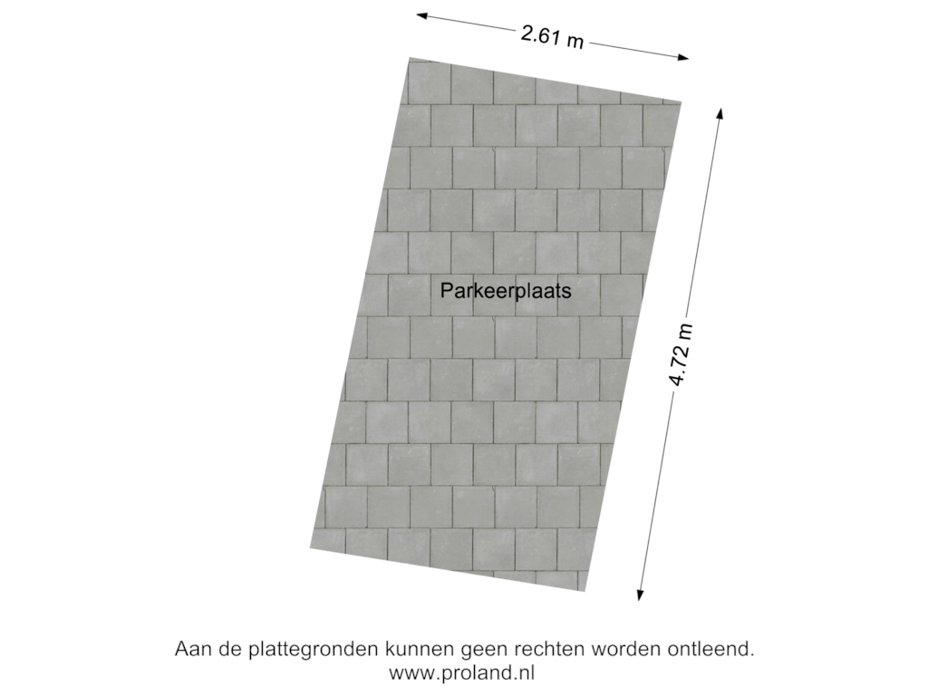 View floorplan of Parkeerplaats of Ter Huivra 34