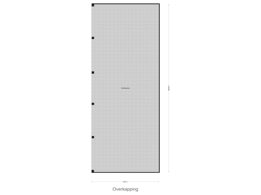 Bekijk plattegrond van Overkapping van Graaf Reinaldweg 1