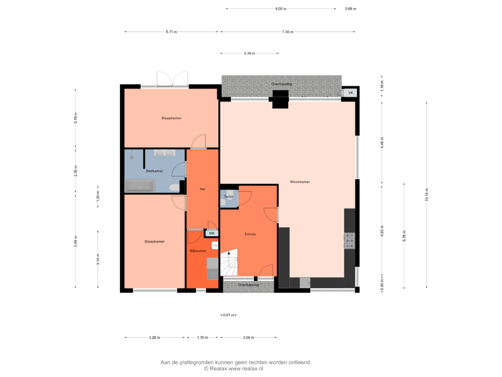 Bekijk plattegrond van Begane grond van Vaarwerkhorst 101