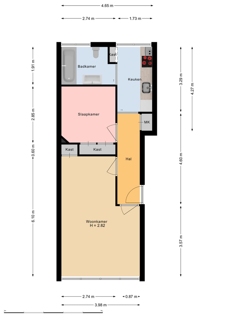 Foto 19 van Bas Jungeriusstraat 74-B