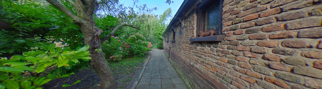 Bekijk 360° foto van achtertuin van 's-Gravenweg 131