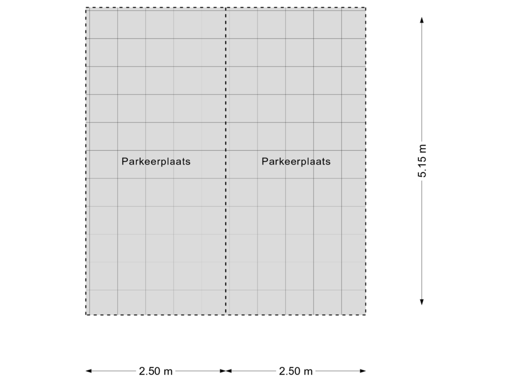 View floorplan of Parkeerplaats of Tinbergenlaan 142