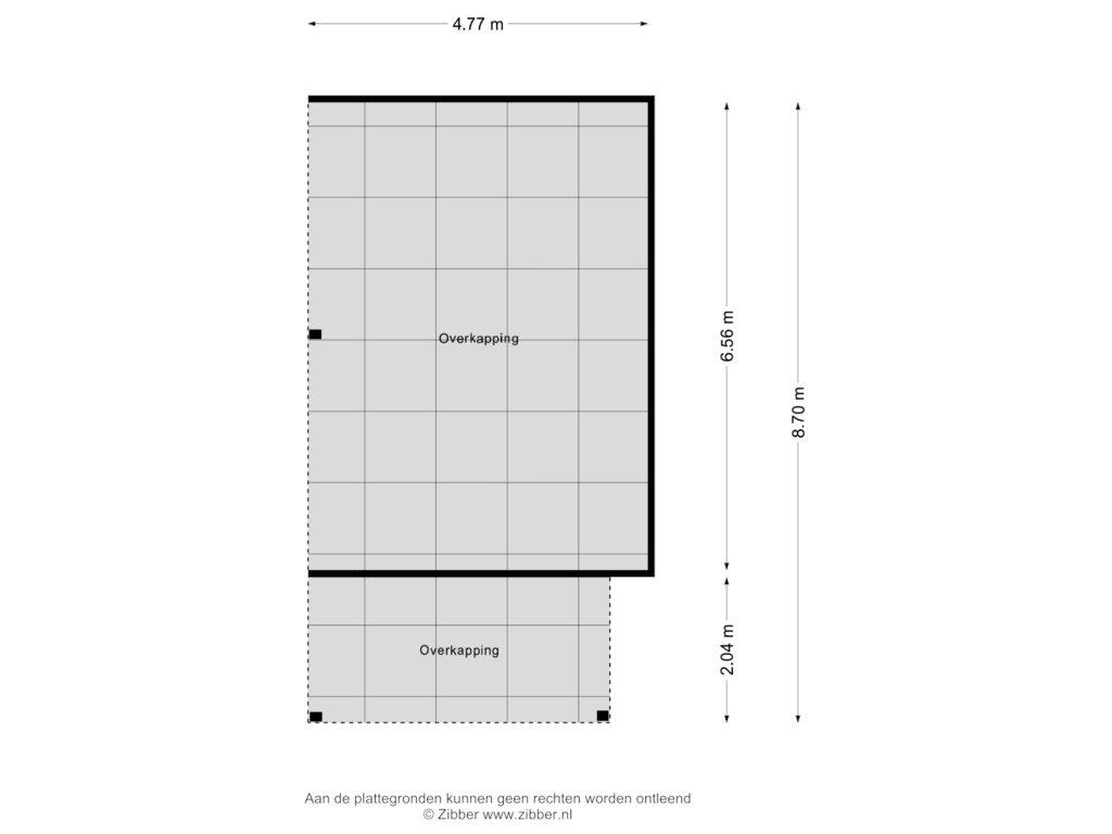 Bekijk plattegrond van Overkapping van Schouwstraat 3