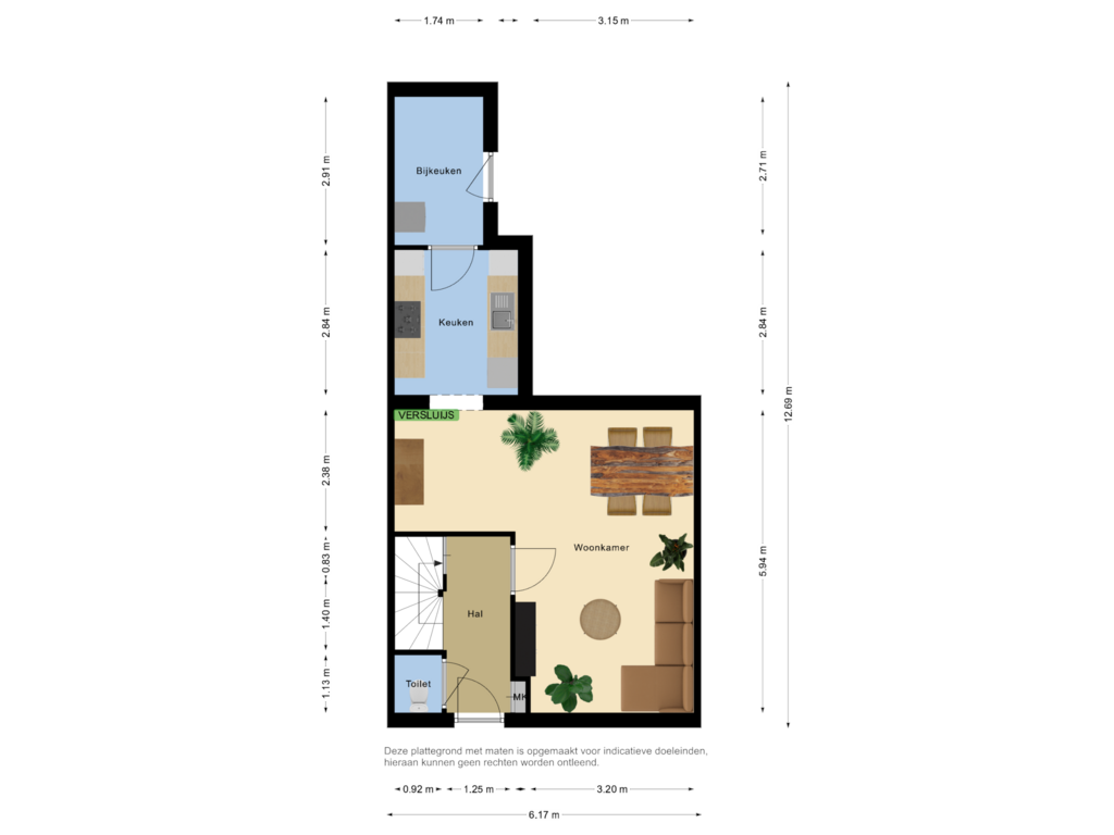 Bekijk plattegrond van First floor van Zilversmidstraat 18