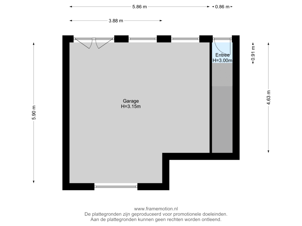 Bekijk plattegrond van Begane Grond van Gashouderstraat 37-B