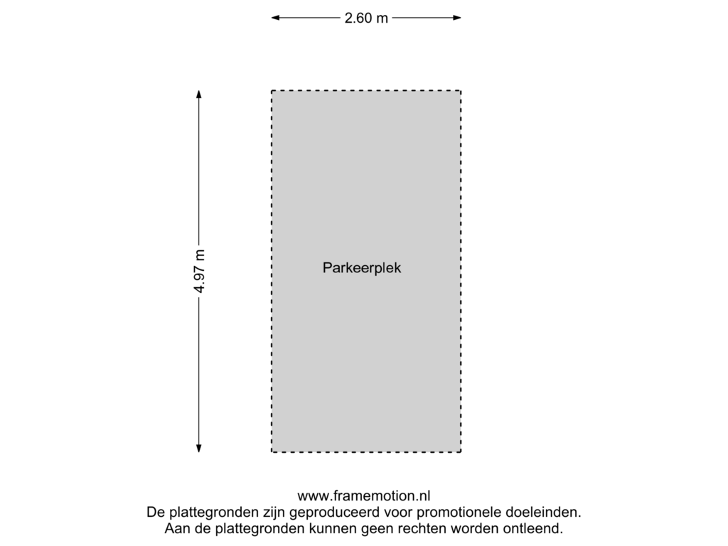 View floorplan of Parkeerplek of Laan van Ypenhof 160