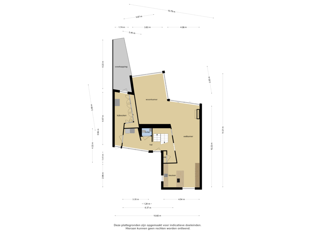 Bekijk plattegrond van Begane grond van Jan Wilspark 14