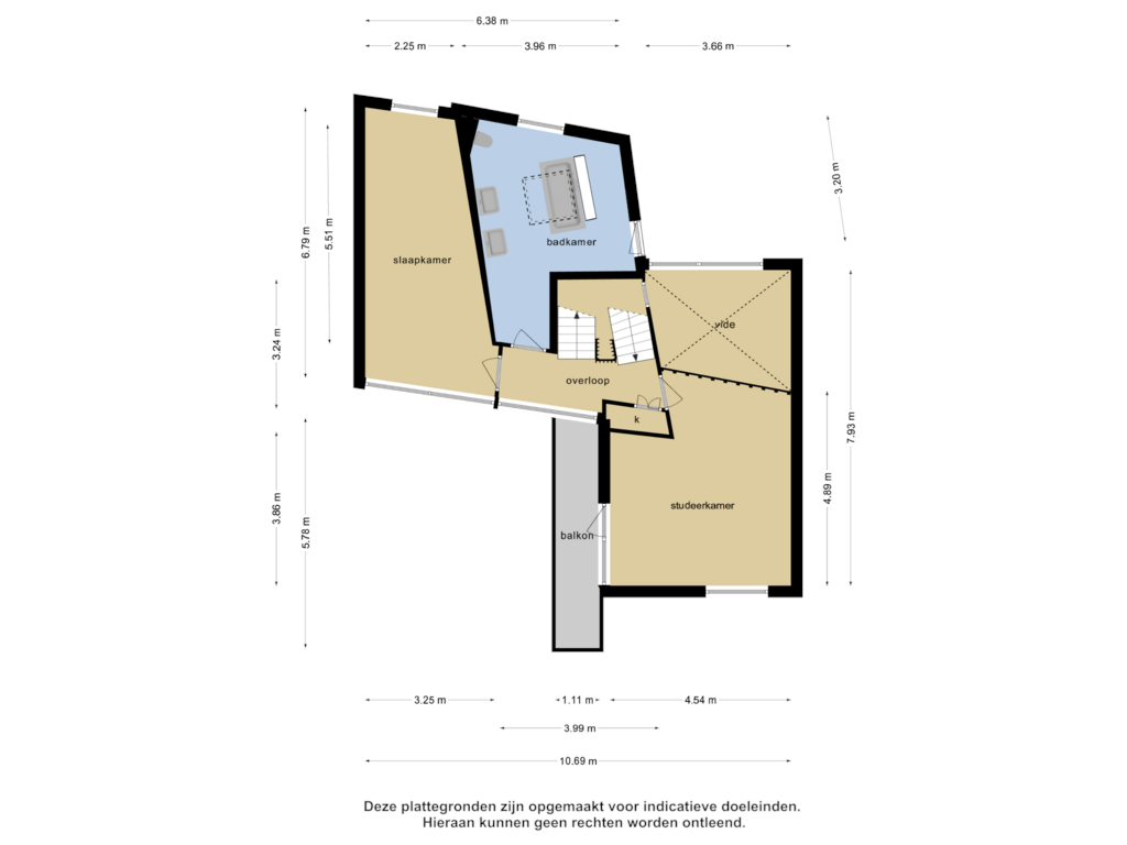 Bekijk plattegrond van 1e verdieping van Jan Wilspark 14