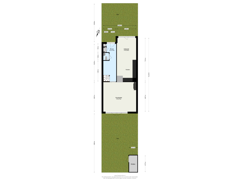 Bekijk plattegrond van Begane Grond tuin van Priamsingel 269