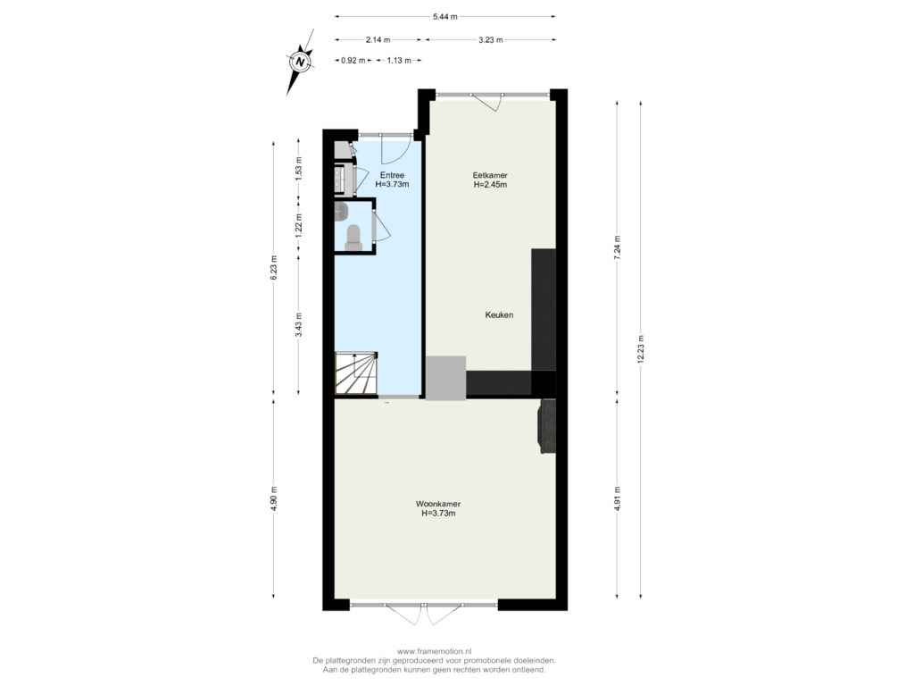 Bekijk plattegrond van Begane Grond van Priamsingel 269