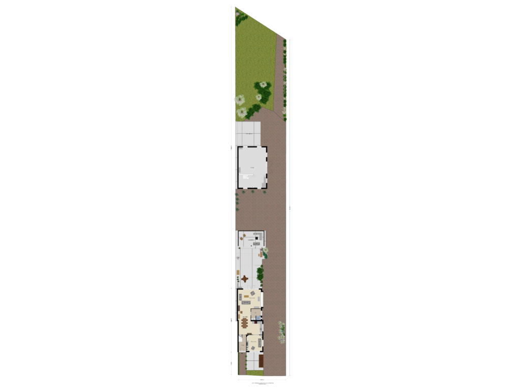 View floorplan of Begane Grond Tuin of Arnhemseweg 31